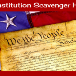 Constitution scavenger hunt answer key