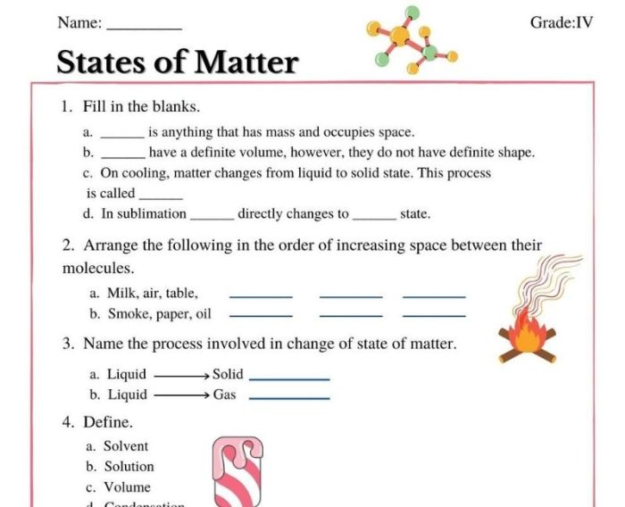 Chapter 3 matter--properties and changes assessment answers